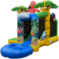 Hüpfburg Jump N Slide Flamingo
