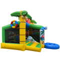 Hüpfburg Jump N Slide Flamingo