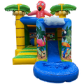 Hüpfburg Jump N Slide Flamingo