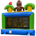 Hüpfburg Jump N Slide Gorilla
