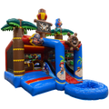 Hüpfburg Jump N Slide Piratenboot