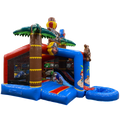 Hüpfburg Jump N Slide Piratenboot