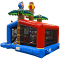 Hüpfburg Jump N Slide Piratenboot