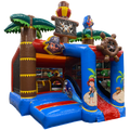 Hüpfburg Jump N Slide Piratenboot