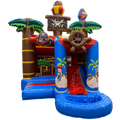 Hüpfburg Jump N Slide Piratenboot