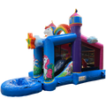 Hüpfburg Jump N Slide Einhorn