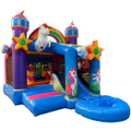 Hüpfburg Jump N Slide Einhorn