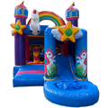 Hüpfburg Jump N Slide Einhorn