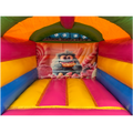 Hüpfburg Kinderpark Cookie Monster Fuchsia
