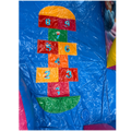 Hüpfburg Kinderpark Cookie Monster Fuchsia