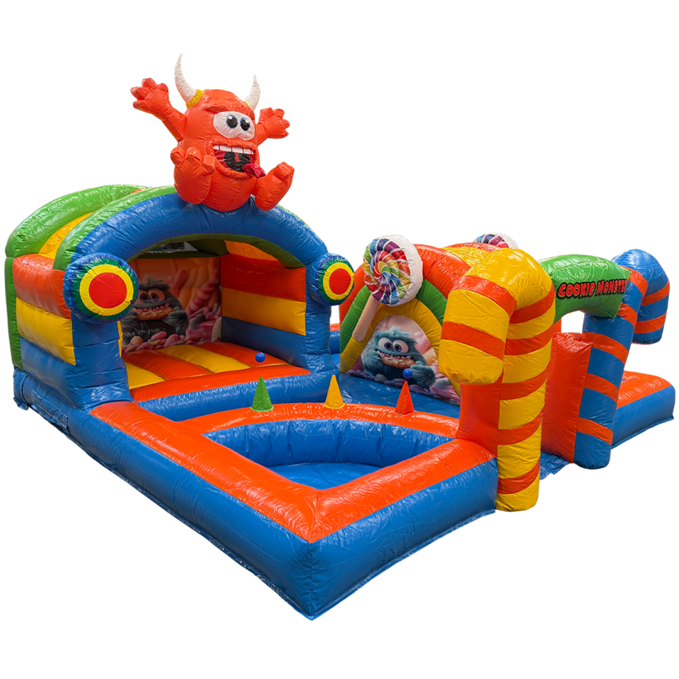 Kids Zone Cookie Monster Orange