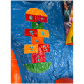 Hüpfburg Kinderpark Cookie Monster Orange