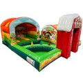 Hüpfburg Kinderpark Bauernhof