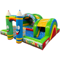 Hüpfburg Kinderpark Bleistift
