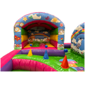 Hüpfburg Kinderpark Schule ist Cool