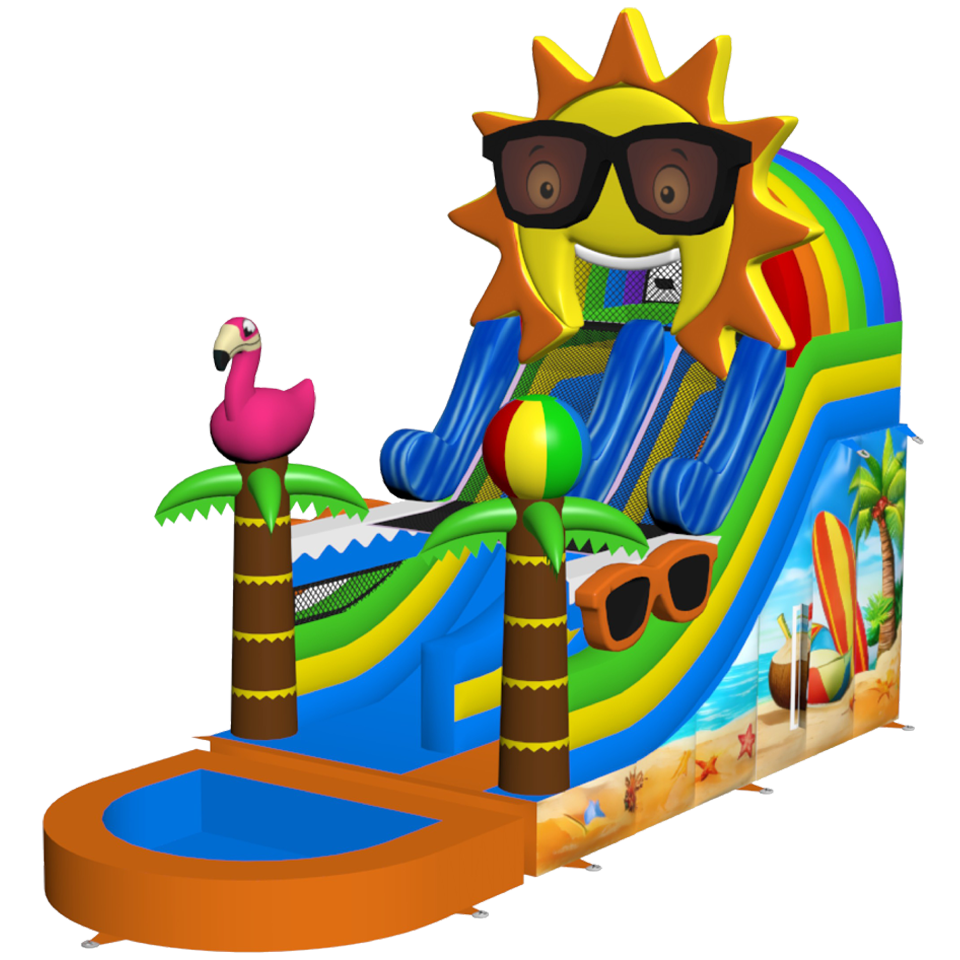 Petit toboggan Sunny Vibes
