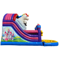 Hüpfburg Kleines Rutsche Einhorn