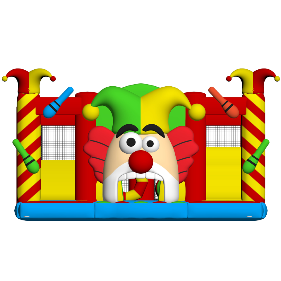 Multiplay Maxi 2 Toboggans Tête de Clown