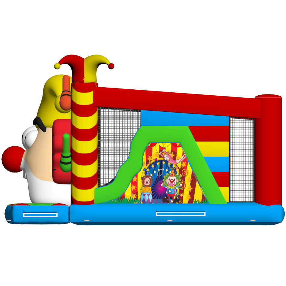 Multiplay Maxi 2 Toboggans Tête de Clown