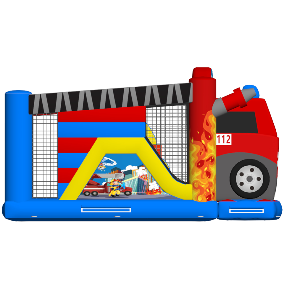 Multiplay Maxi 2 Rutschen Feuerwehr