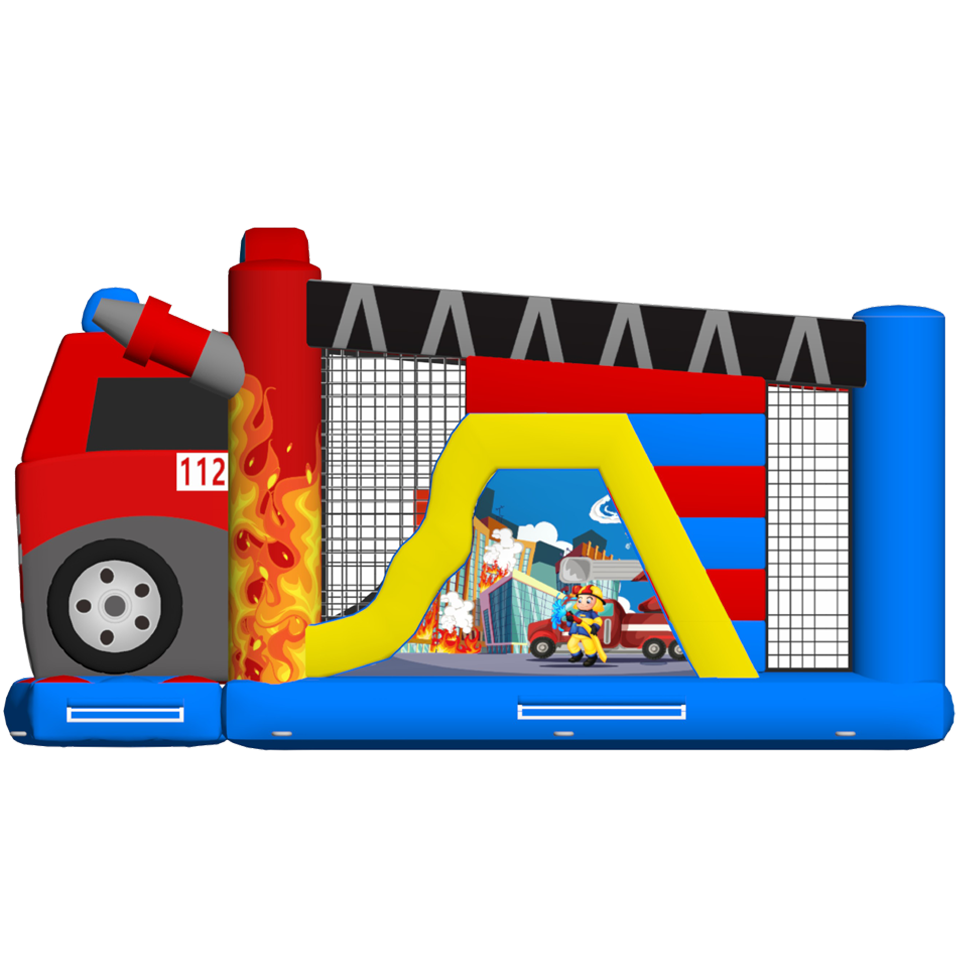 Multiplay Maxi 2 Rutschen Feuerwehr