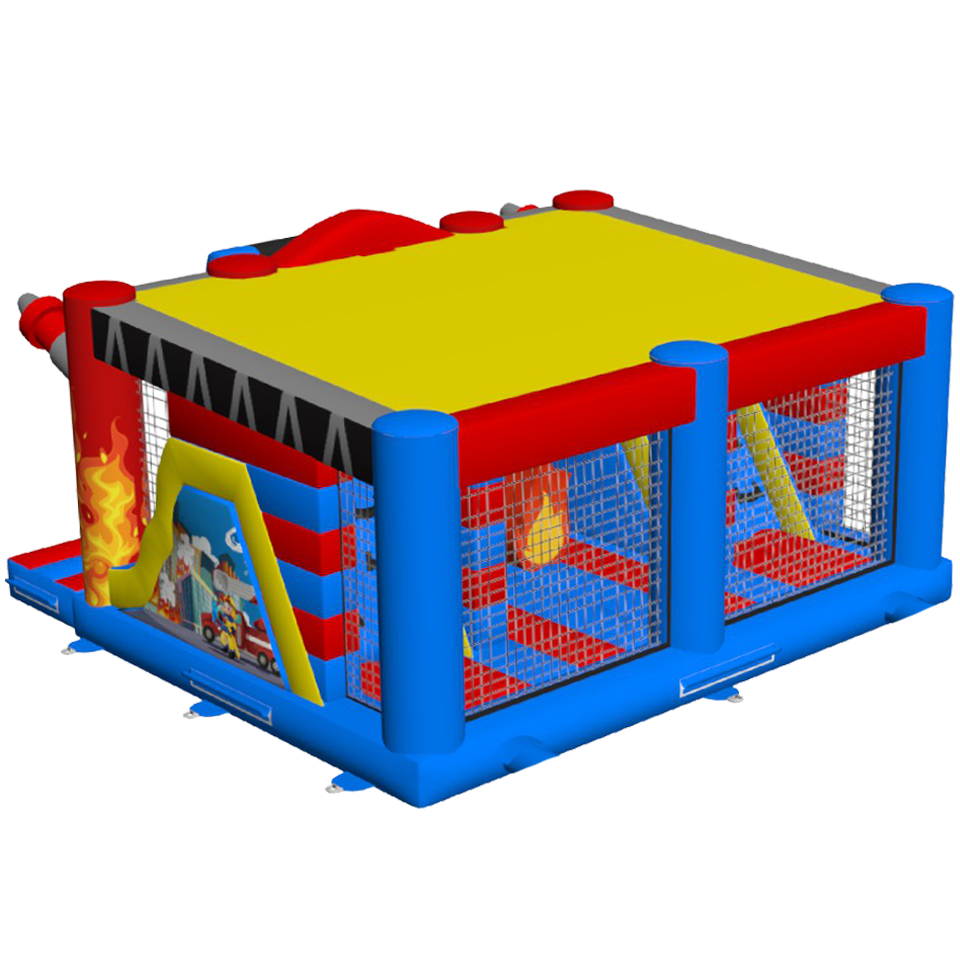 Multiplay Maxi 2 Rutschen Feuerwehr