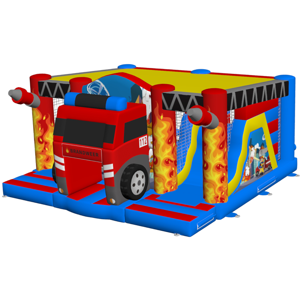 Multiplay Maxi 2 Rutschen Feuerwehr