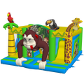 Hüpfburg Multiplay Maxi 2 Rutschen Gorilla