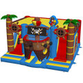 Hüpfburg Multiplay Maxi 2 Rutschen Piratenboot