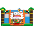 Hüpfburg Multiplay Maxi 2 Rutschen Tiger