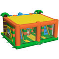 Hüpfburg Multiplay Maxi 2 Rutschen Tiger