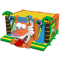 Hüpfburg Multiplay Maxi 2 Rutschen Tiger