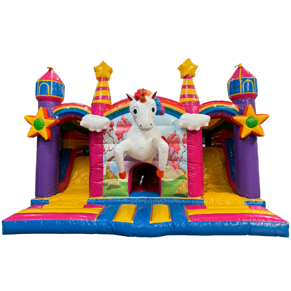 Multiplay Maxi 2 Rutschen Einhorn