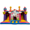 Hüpfburg Multiplay Maxi 2 Rutschen Einhorn