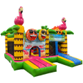 Hüpfburg Multiplay Maxi Flamingo ohne Dach