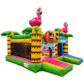 Hüpfburg Multiplay Maxi Flamingo ohne Dach