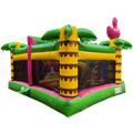 Hüpfburg Multiplay Maxi Flamingo ohne Dach