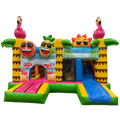 Hüpfburg Multiplay Maxi Flamingo ohne Dach