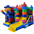 Hüpfburg Multiplay Mini Farbige Blöcke