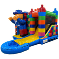 Hüpfburg Multiplay Mini Farbige Blöcke