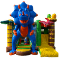 Hüpfburg Multiplay Mini Dinosaurier