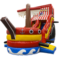 Hüpfburg Rutsche Piratenschiff 2