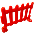 Kunststoffzäune Rot