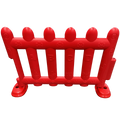 Kunststoffzäune Rot