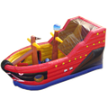Hüpfburg Rutsche Haiboot