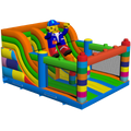 Hüpfburg Slide N Play Farbige Blöcke