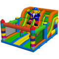 Hüpfburg Slide N Play Farbige Blöcke