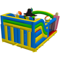 Hüpfburg Slide N Play Verrückter Pinguin