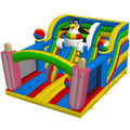 Hüpfburg Slide N Play Verrückter Pinguin