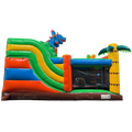 Hüpfburg Slide N Play Dinosaurier